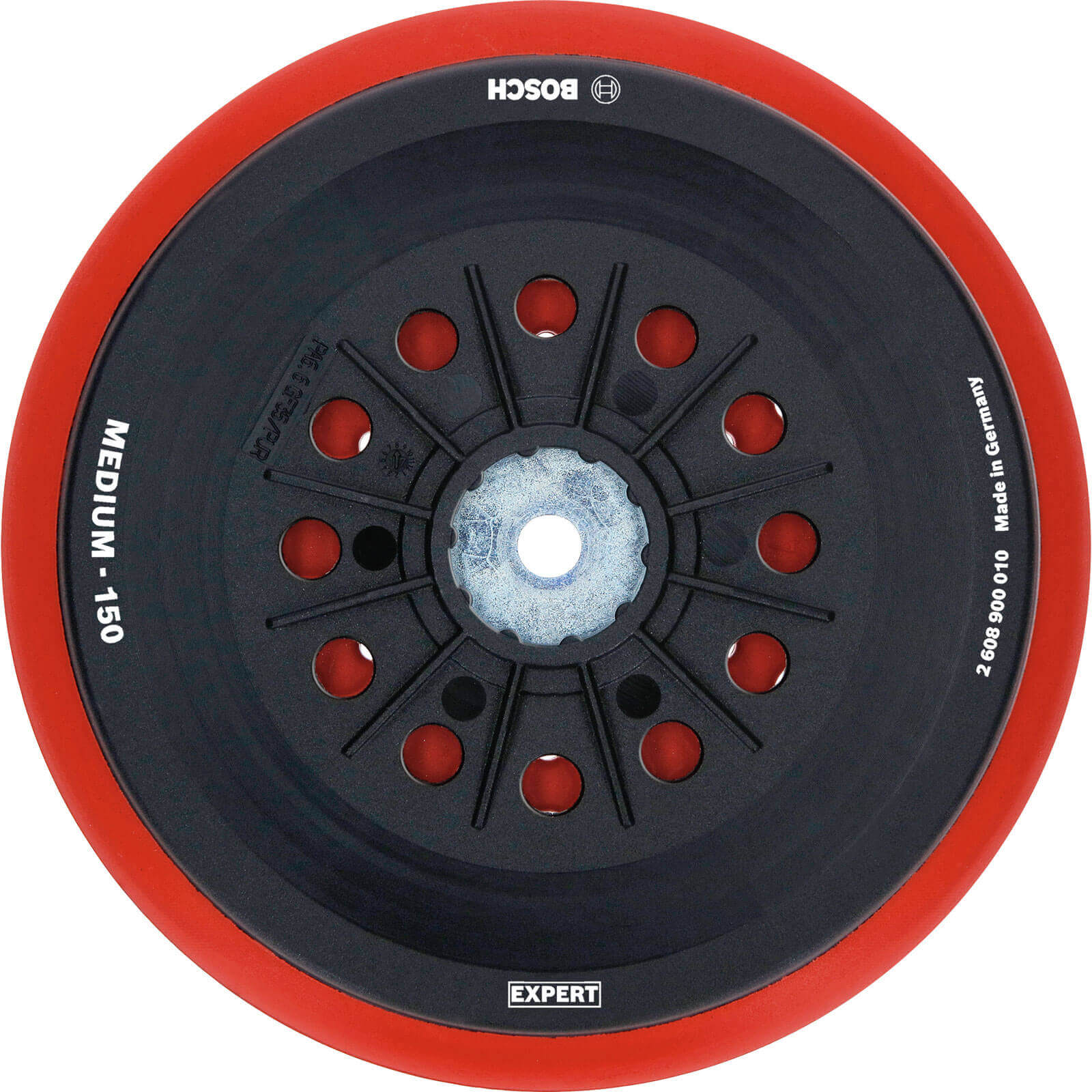 Photos - Abrasive Wheel / Belt Bosch Expert Multihole Medium Backing Pads for GEX 150mm Sanders 150mm 260 