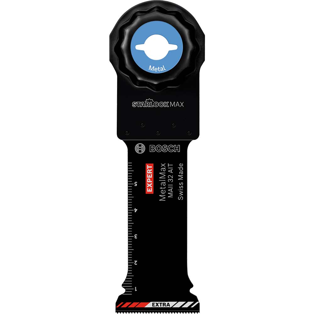 Bosch Expert MAII 32 AIT Starlock Max Oscillating Multi Tool Metal Plunge Saw Blade 32mm Pack of 1