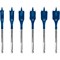 Bosch Expert 6 Piece Self Cut Speed Wood Flat Bit Set 