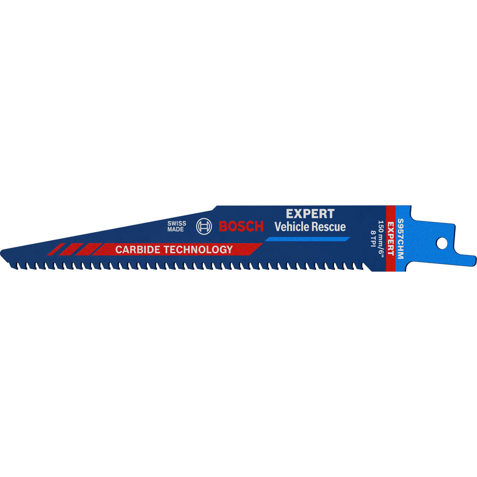 Image of Bosch Expert S957CHM Vehicle Rescue Reciprocating Sabre Saw Blades 150mm Pack of 10