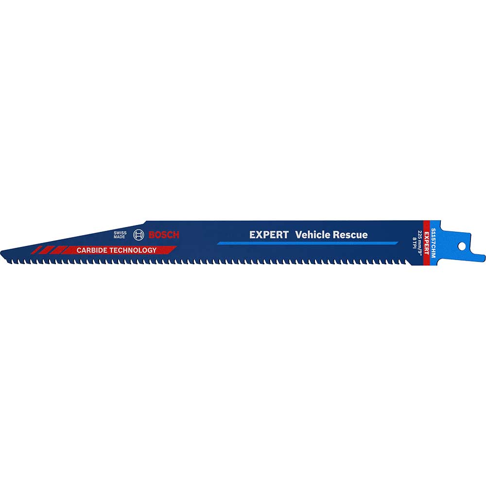 Photos - Chain / Reciprocating Saw Blade Bosch Expert S1157CHM Vehicle Rescue Reciprocating Sabre Saw Blades 225mm Pack of 10 2608900382 