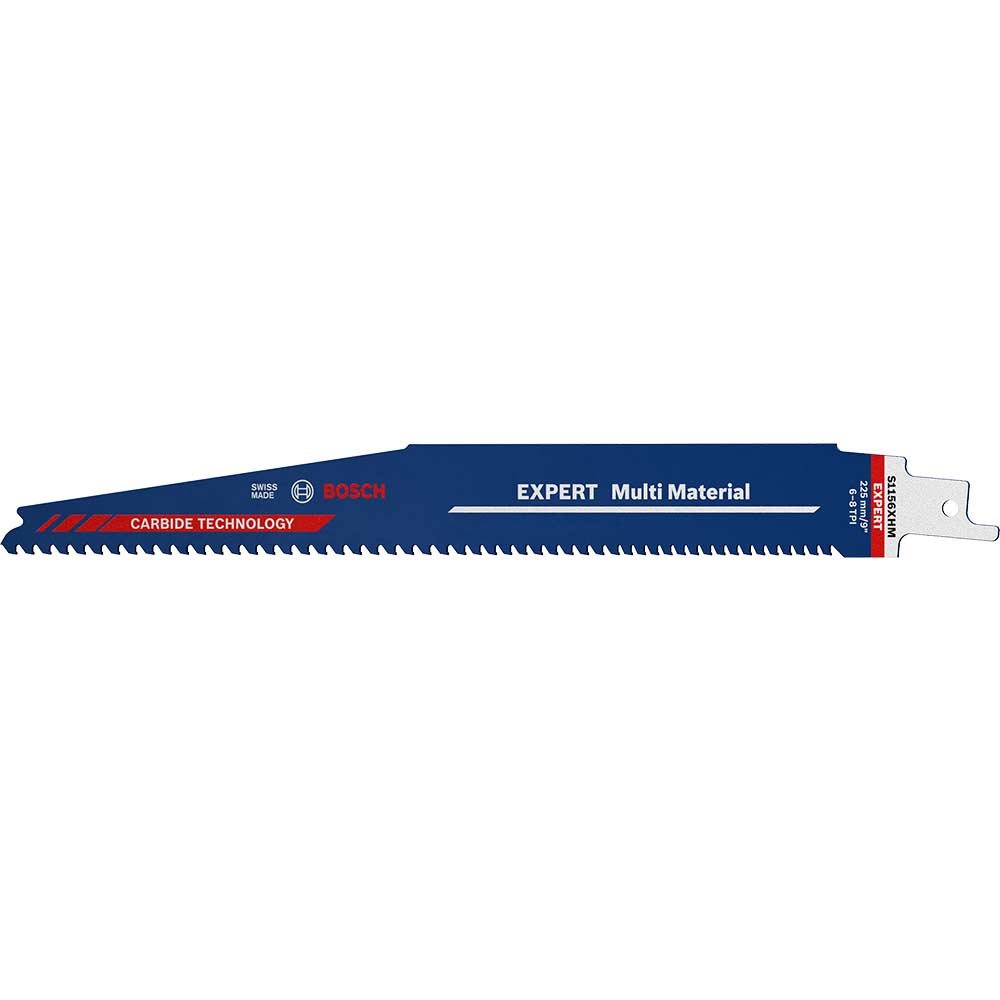 Bosch Expert S1156XHM Multi Material Reciprocating Sabre Saw Blades 225mm Pack of 3