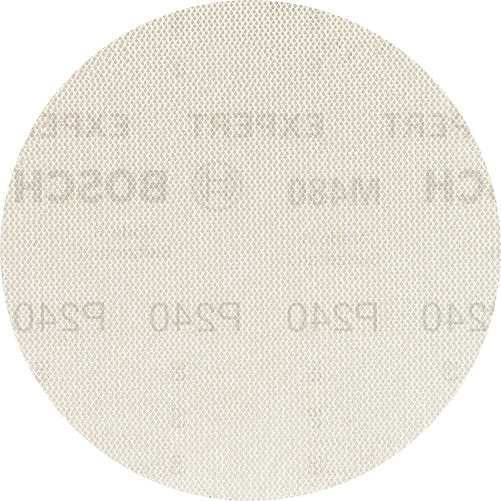 Image of Bosch Expert M480 125mm Net Abrasive Sanding Disc 125mm 240g Pack of 5