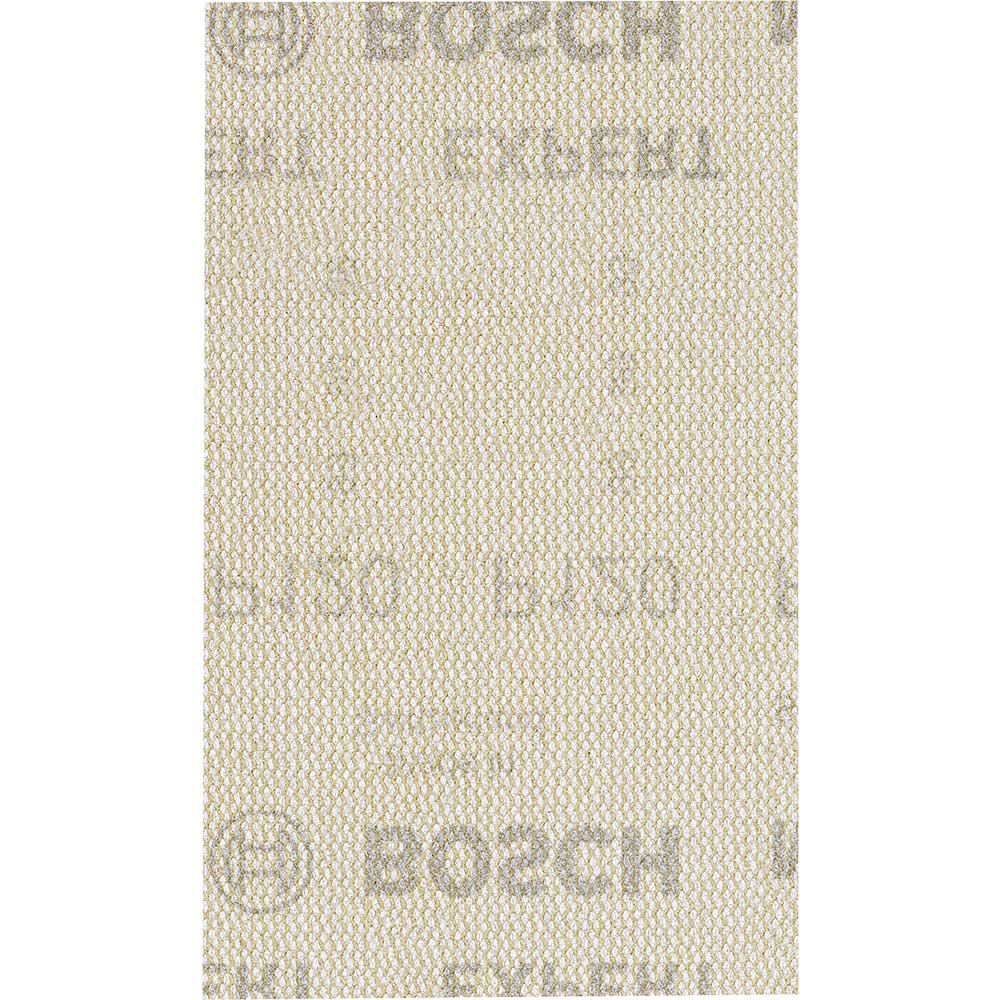 Bosch Expert M480 80mm x 133mm Net Abrasive Sanding Sheets 80mm x 133mm 120g Pack of 10