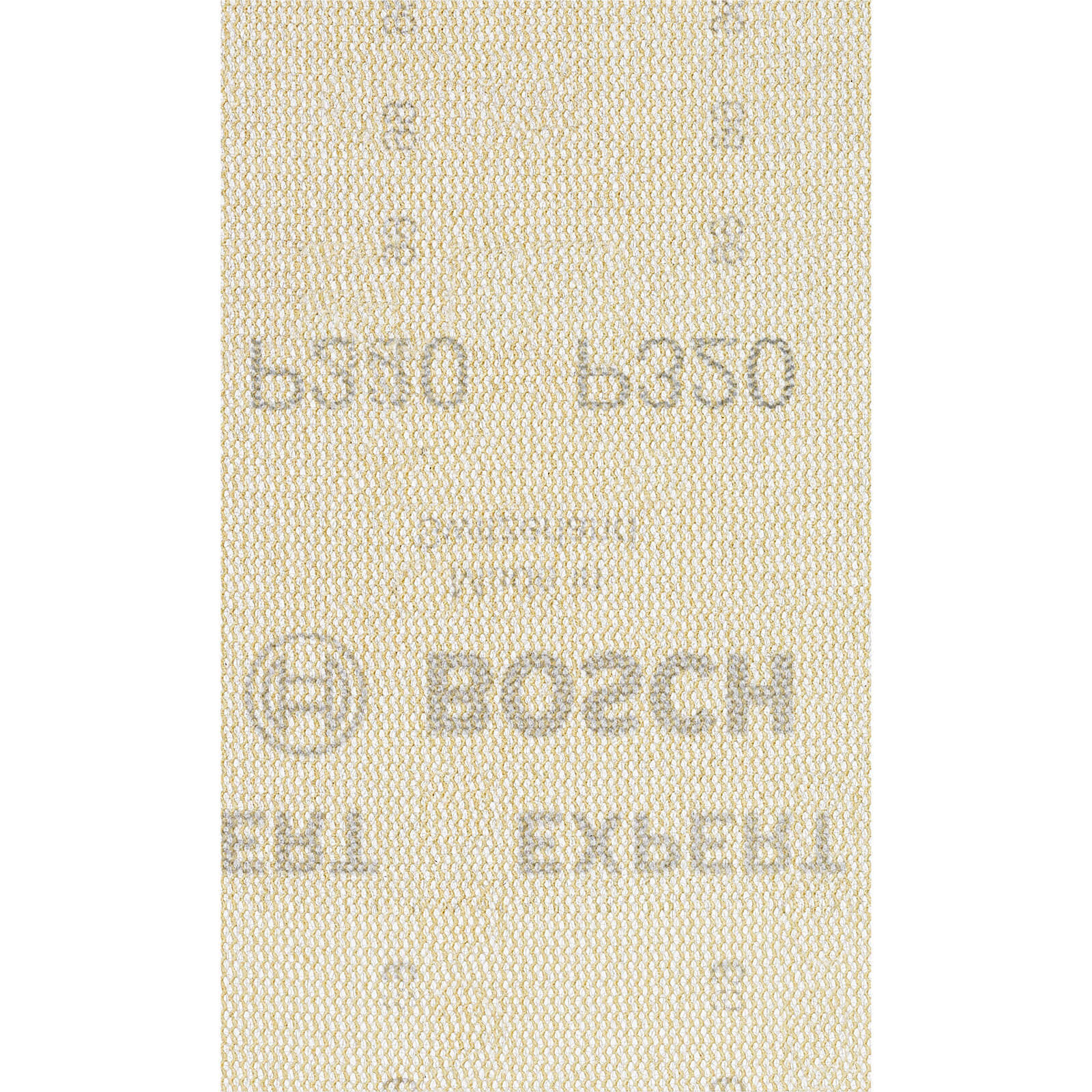 Image of Bosch Expert M480 80mm x 133mm Net Abrasive Sanding Sheets 80mm x 133mm 320g Pack of 10