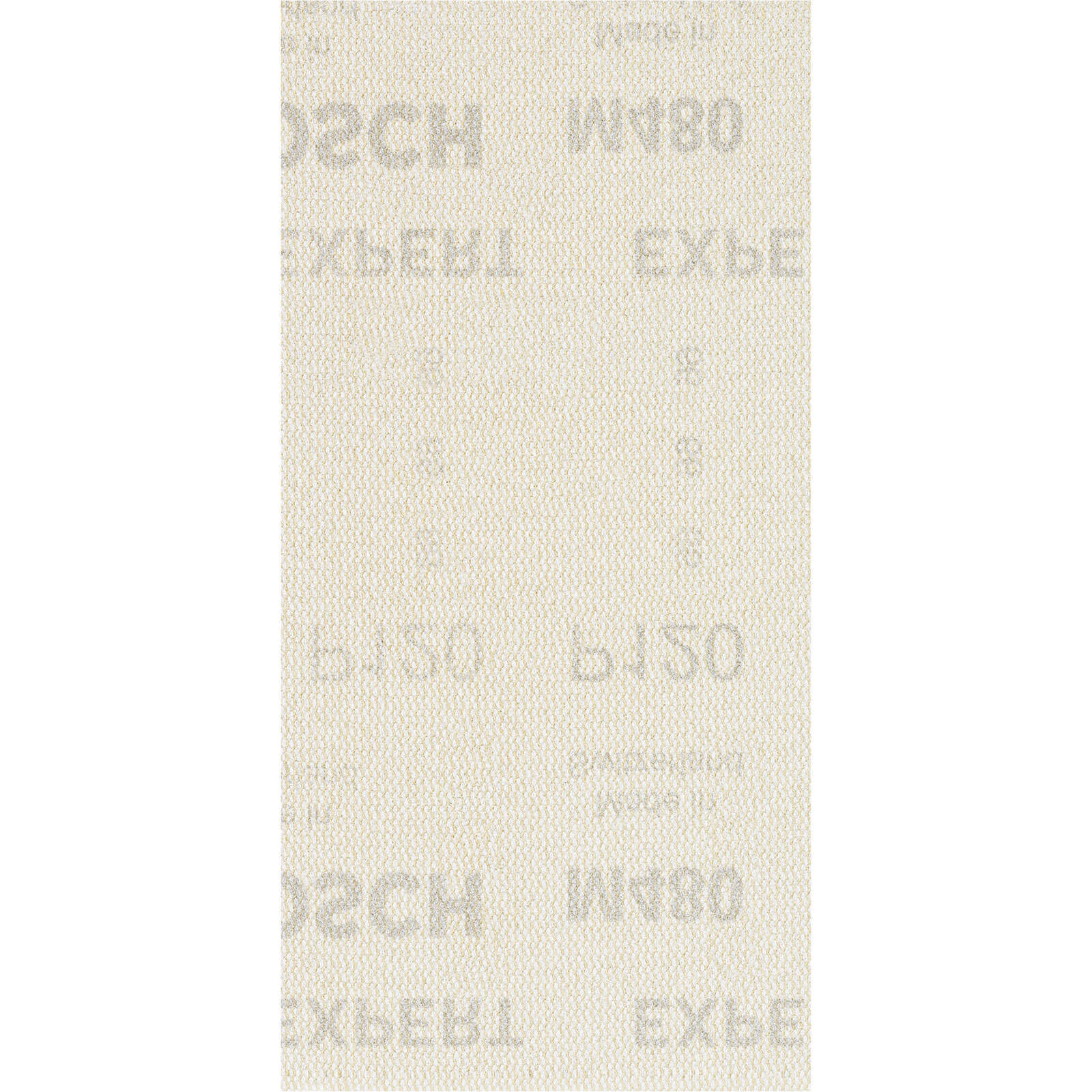 Image of Bosch Expert M480 93mm x 186mm Net Abrasive Sanding Sheets 93mm x 186mm 120g Pack of 50