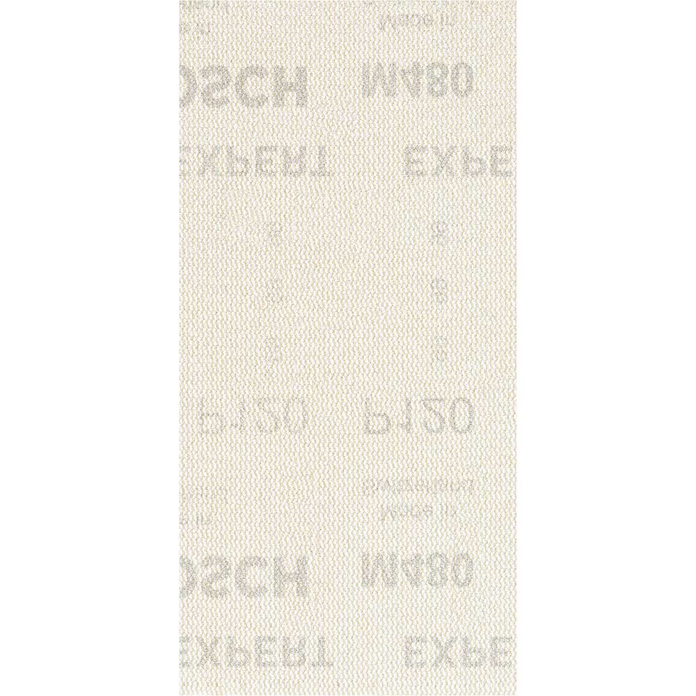 Image of Bosch Expert M480 93mm x 186mm Net Abrasive Sanding Sheets 93mm x 186mm 120g Pack of 50