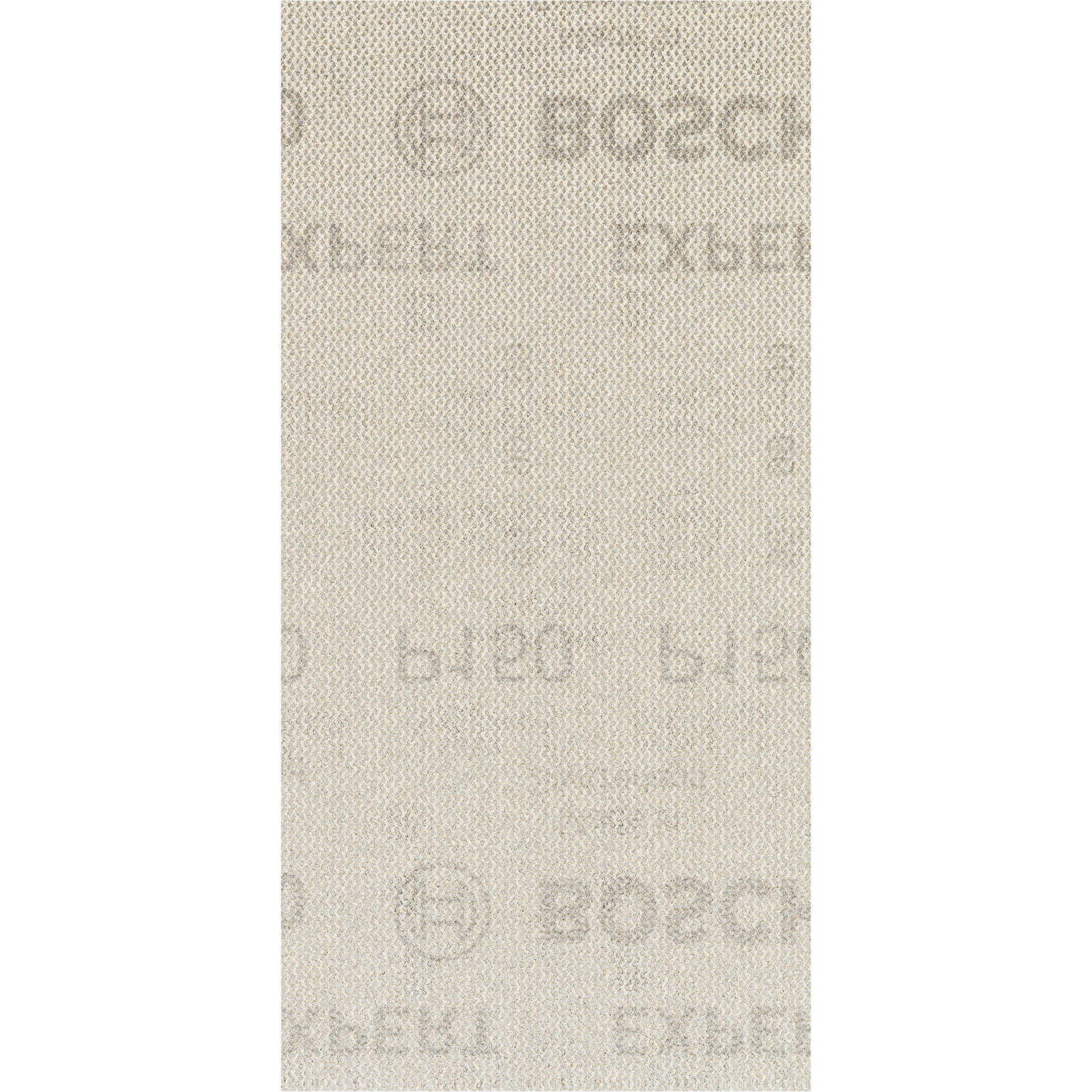 Image of Bosch Expert M480 93mm x 186mm Net Abrasive Sanding Sheets 93mm x 186mm 150g Pack of 50