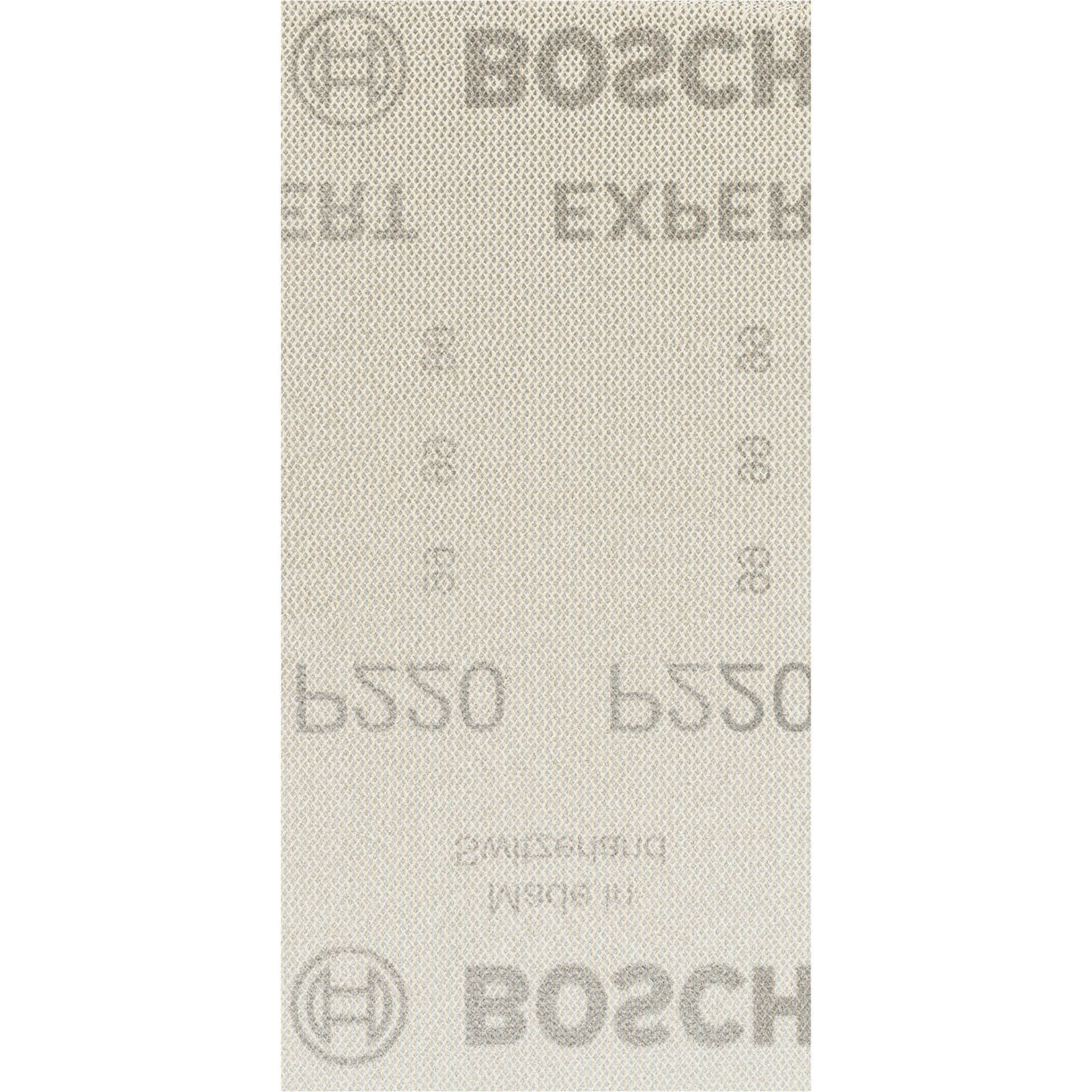 Image of Bosch Expert M480 93mm x 186mm Net Abrasive Sanding Sheets 93mm x 186mm 220g Pack of 50