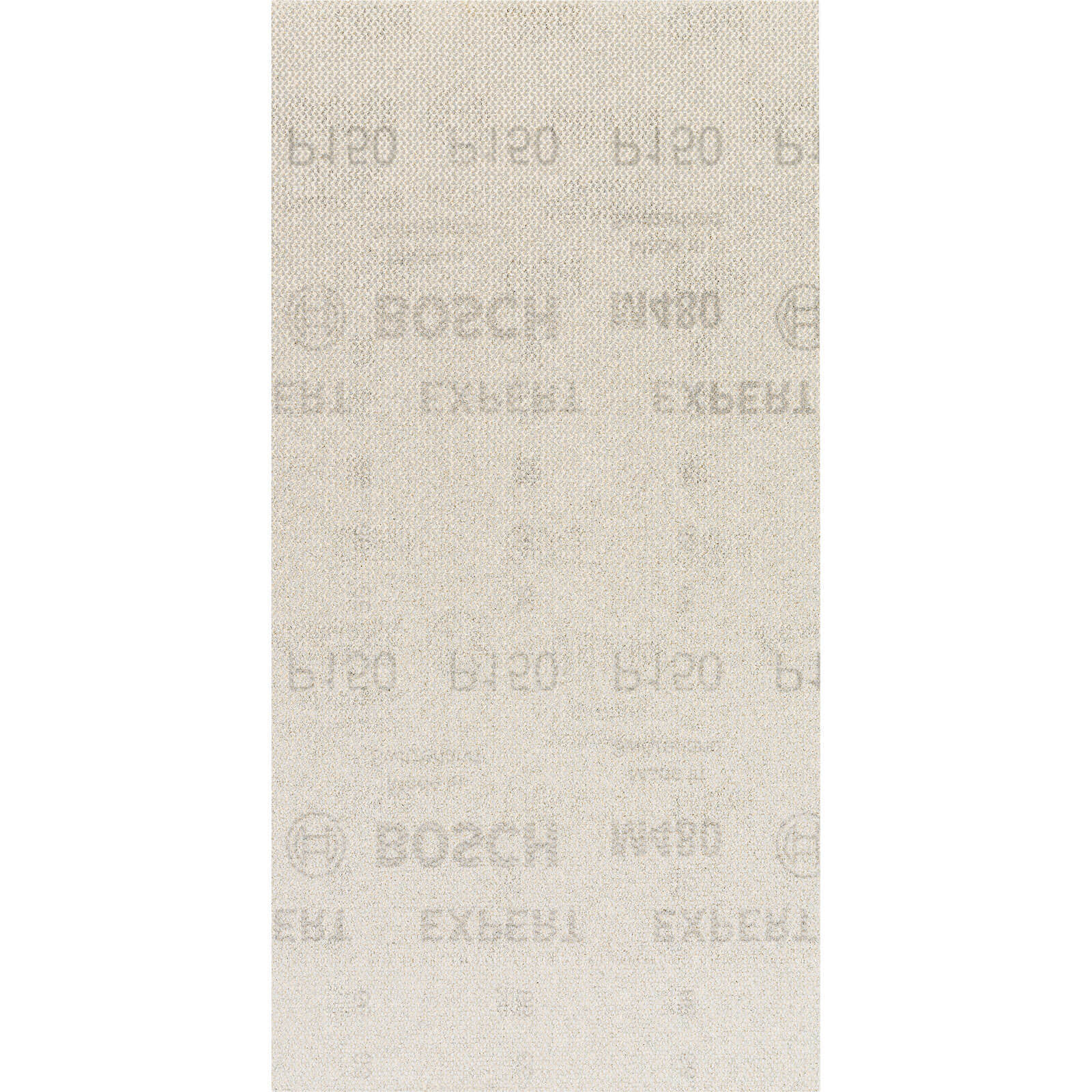 Image of Bosch Expert M480 115mm x 230mm Net Abrasive Sanding Sheets 115mm x 230mm 150g Pack of 10