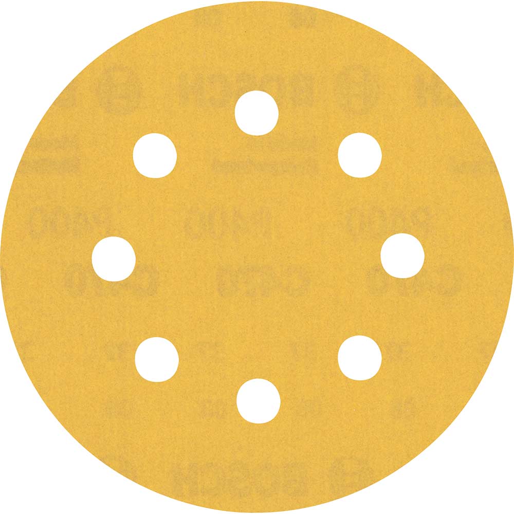 Image of Bosch Expert C470 Best for Wood and Paint Sanding Discs 115mm 115mm 400g Pack of 5