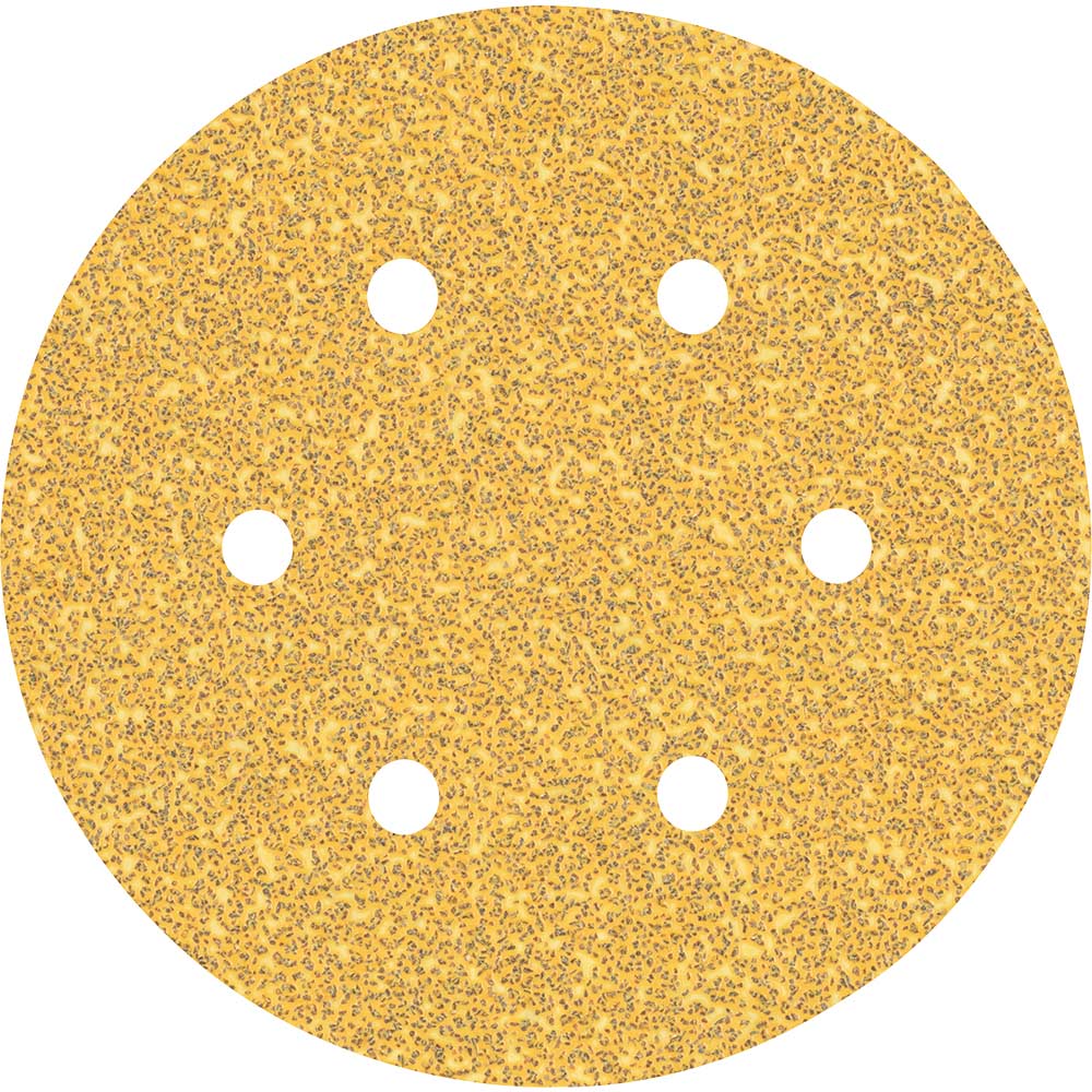 Bosch Expert C470 Red Wood Top Sanding Discs 150mm 150mm 40g Pack of 5