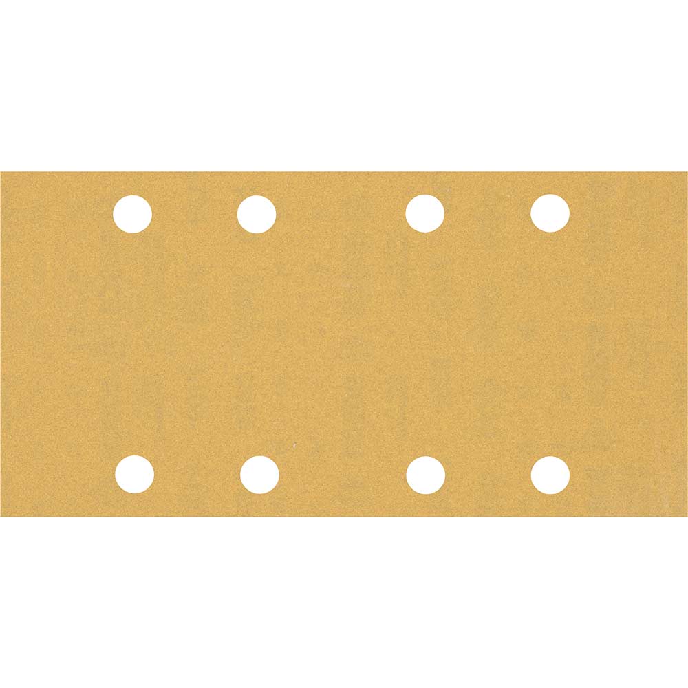 Image of Bosch Expert C470 Punched Hook and Loop Sanding Sheets 93mm x 186mm 180g Pack of 10