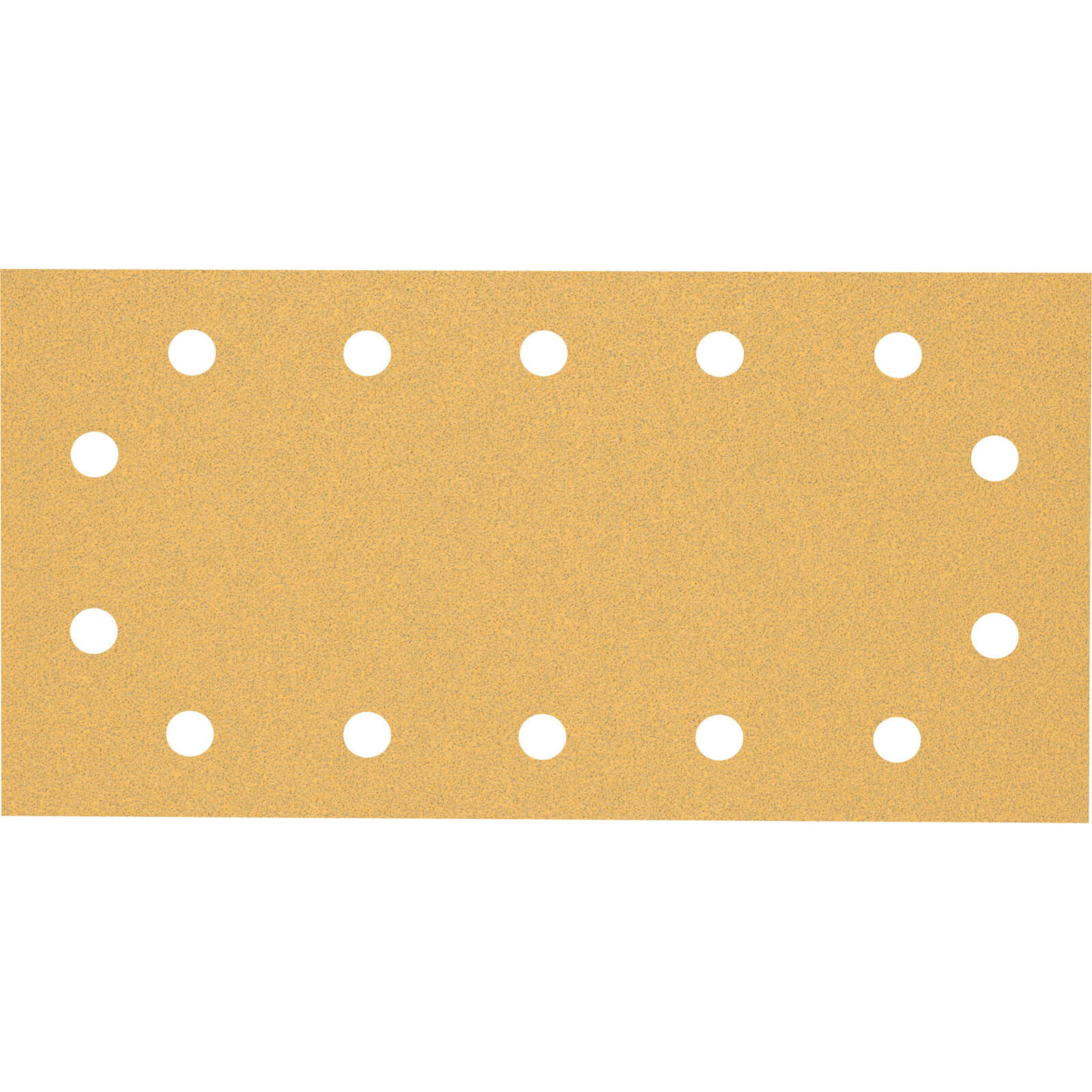 Image of Bosch Expert C470 Punched Hook and Loop 1/2 Sanding Sheets 115mm x 230mm 80g Pack of 10