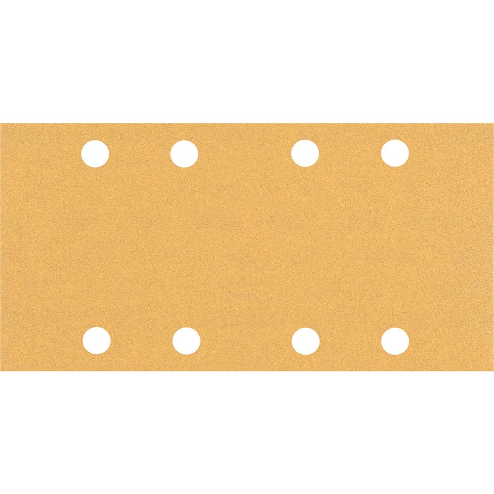 Bosch Expert C470 Punched Hook and Loop Sanding Sheets 93mm x 186mm 100g Pack of 10