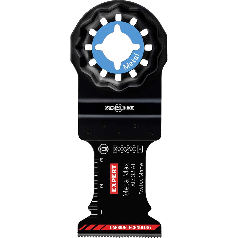 Bosch Expert AIZ 32 AT Metal Starlock Oscillating Tool Plunge Saw Blade 32mm Pack of 10