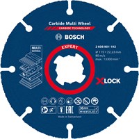 Bosch Expert X Lock Carbide Multi Cutting Disc