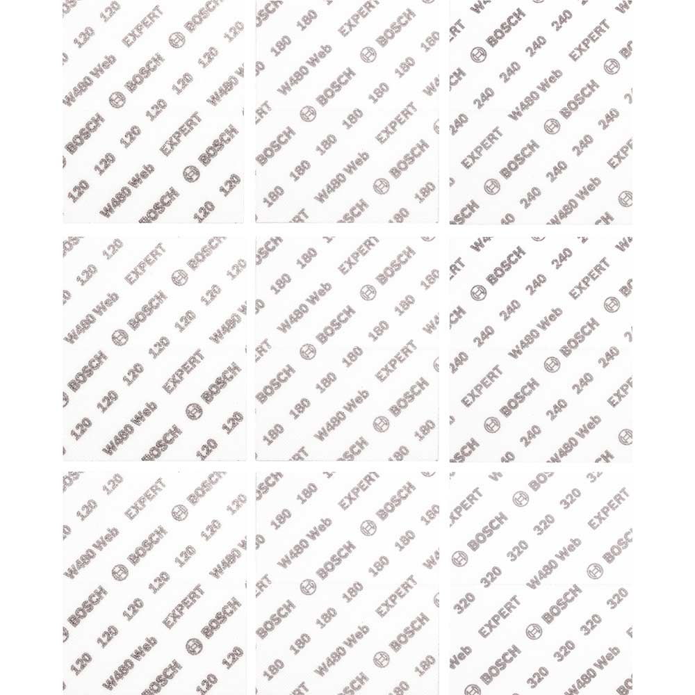 Bosch EXPERT M480 Flexi-Web 1/4 Mesh Sanding Sheet