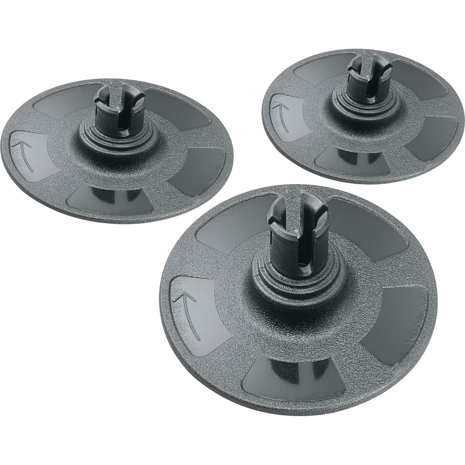 Photos - Abrasive Wheel / Belt Bosch Replacement Pads for EASYCURVSANDER 12 Pack of 3 