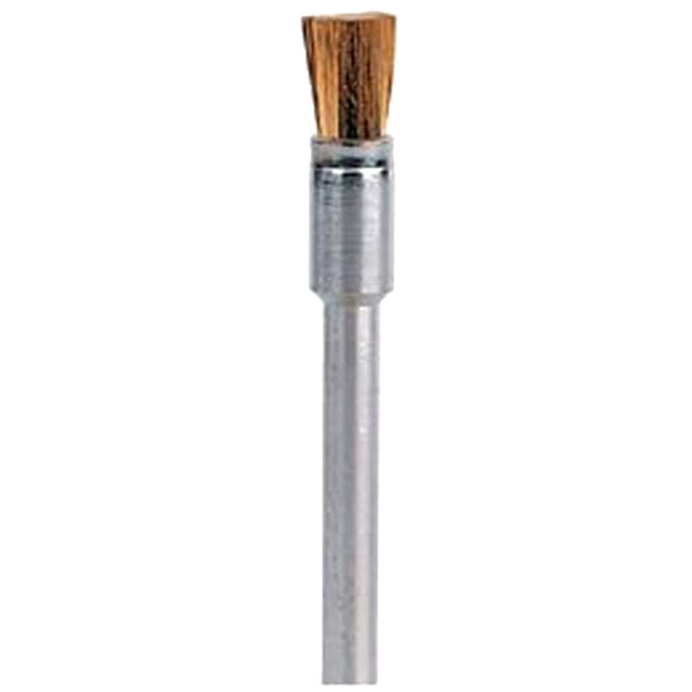 Image of Dremel 537 Brass Wire End Brush 3.2mm Pack of 3