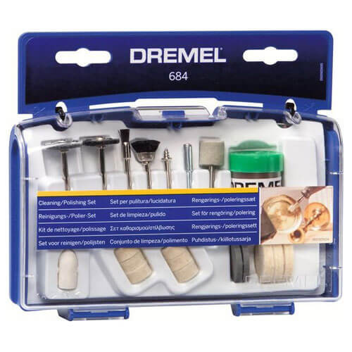 Image of Dremel 20 Piece Rotary Multi Tool Polishing Accessory Set