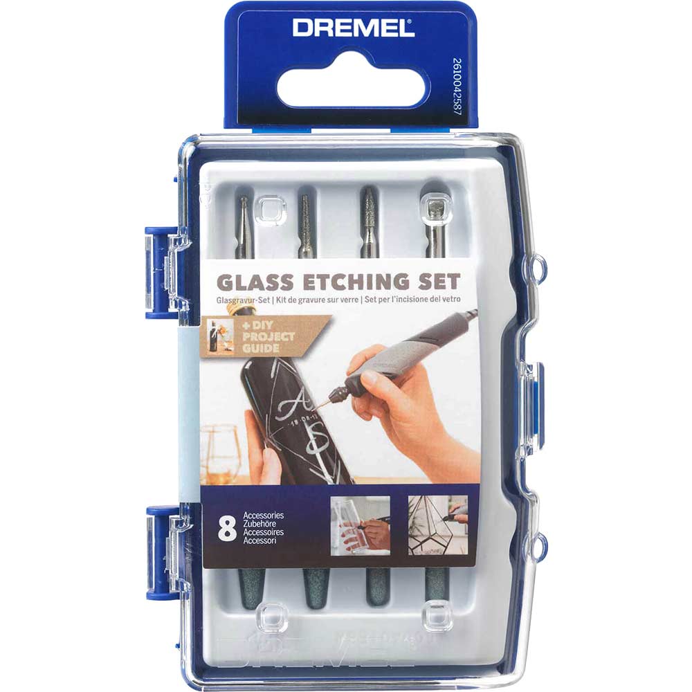 Image of Dremel 682 8 Piece Glass Etching Set