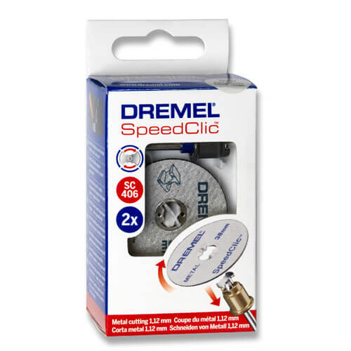 Image of Dremel EZ SpeedClic 3 Piece Cutting Disc Set