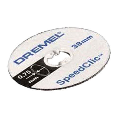 Image of Dremel SC409 EZ SpeedClic Thin Cutting Wheels 38mm Pack of 5