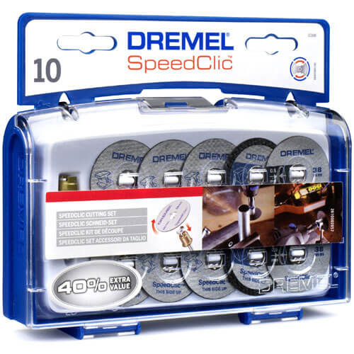 Image of Dremel EZ SpeedClic 11 Piece Cutting Disc Set
