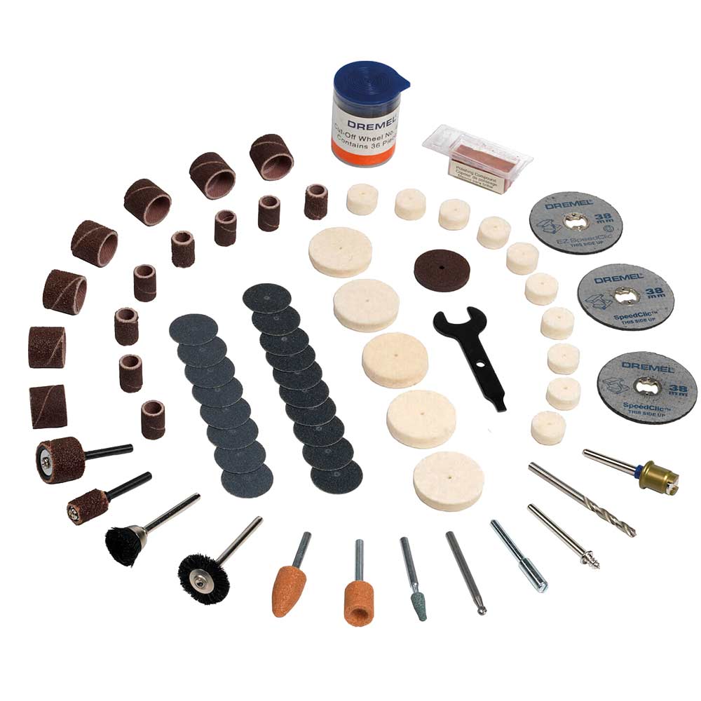 Image of Dremel 100 Piece Rotary Multi Tool Accessory Set