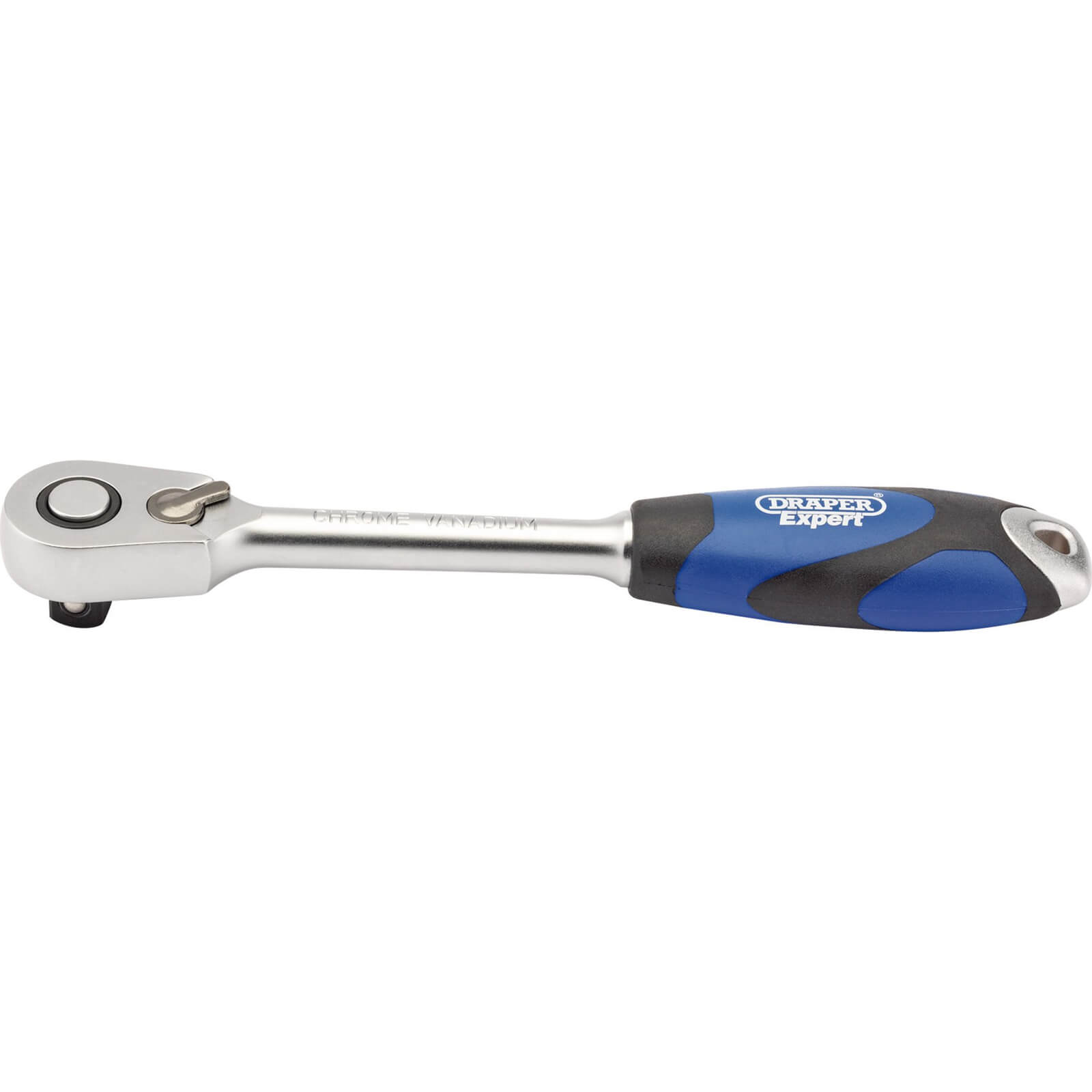 Image of Draper 1/2" Drive 60 Tooth Micro Head Soft Grip Ratchet 1/2"