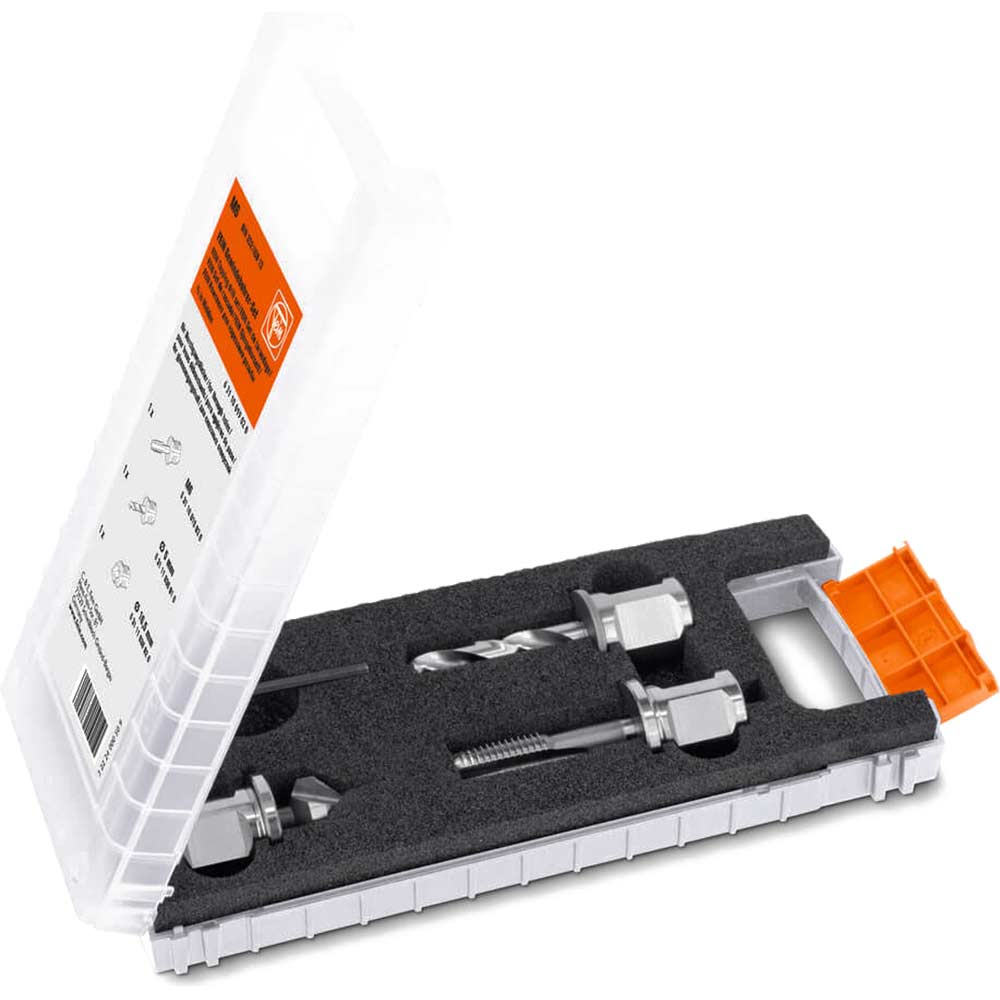 4 Piece Drilling, Tapping and Countersinking Set for Mag Drills