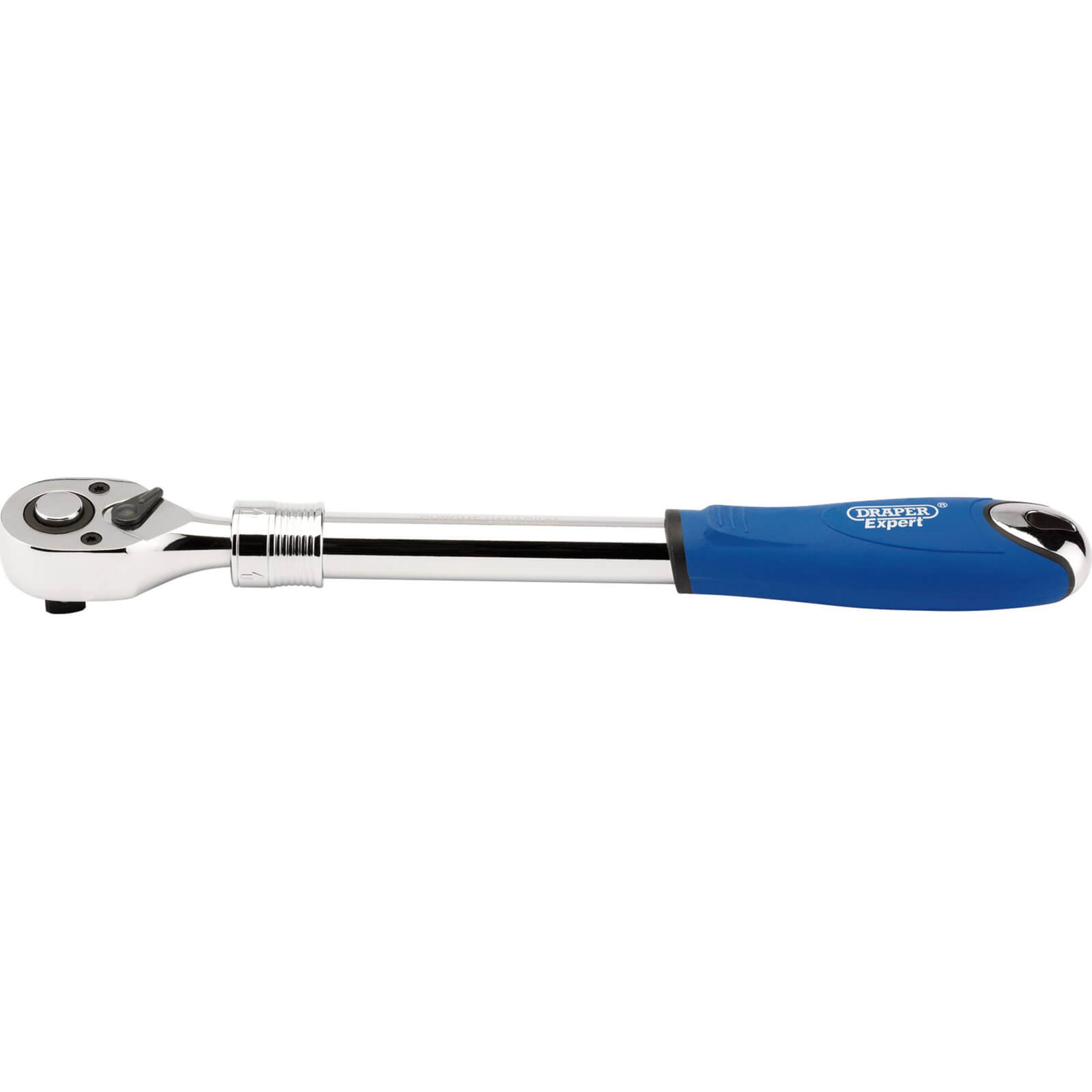 Image of Draper 1/2" Drive 72 Tooth Extending Reversible Ratchet 1/2"