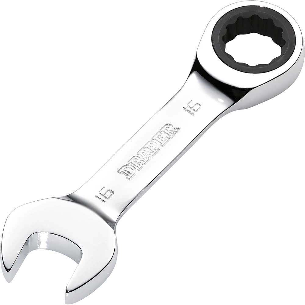 Draper Hi-Torq Stubby Ratchet Combination Spanner 16mm