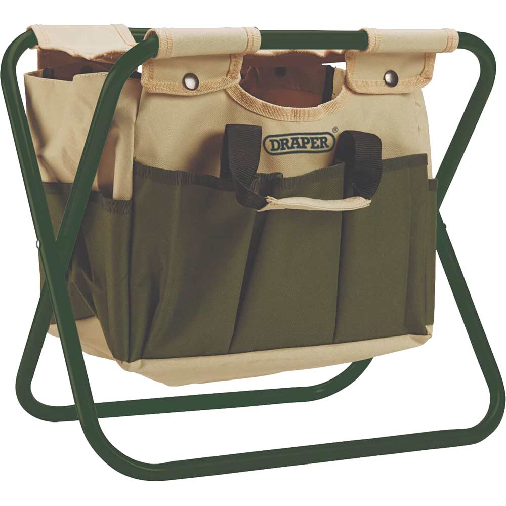 Image of Draper 2 in 1 Foldable Seat and Tool Bag