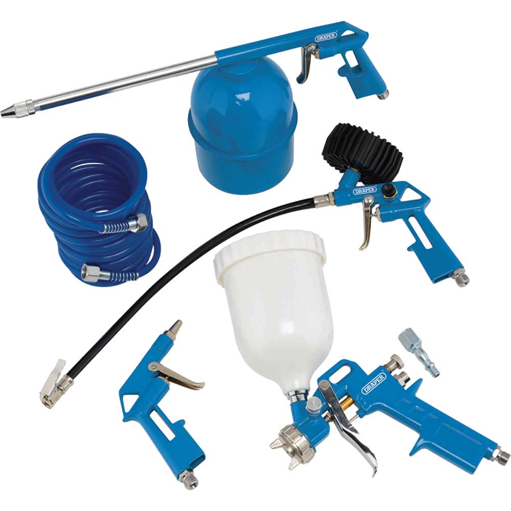 Image of Draper 5 Piece Air Tool Kit