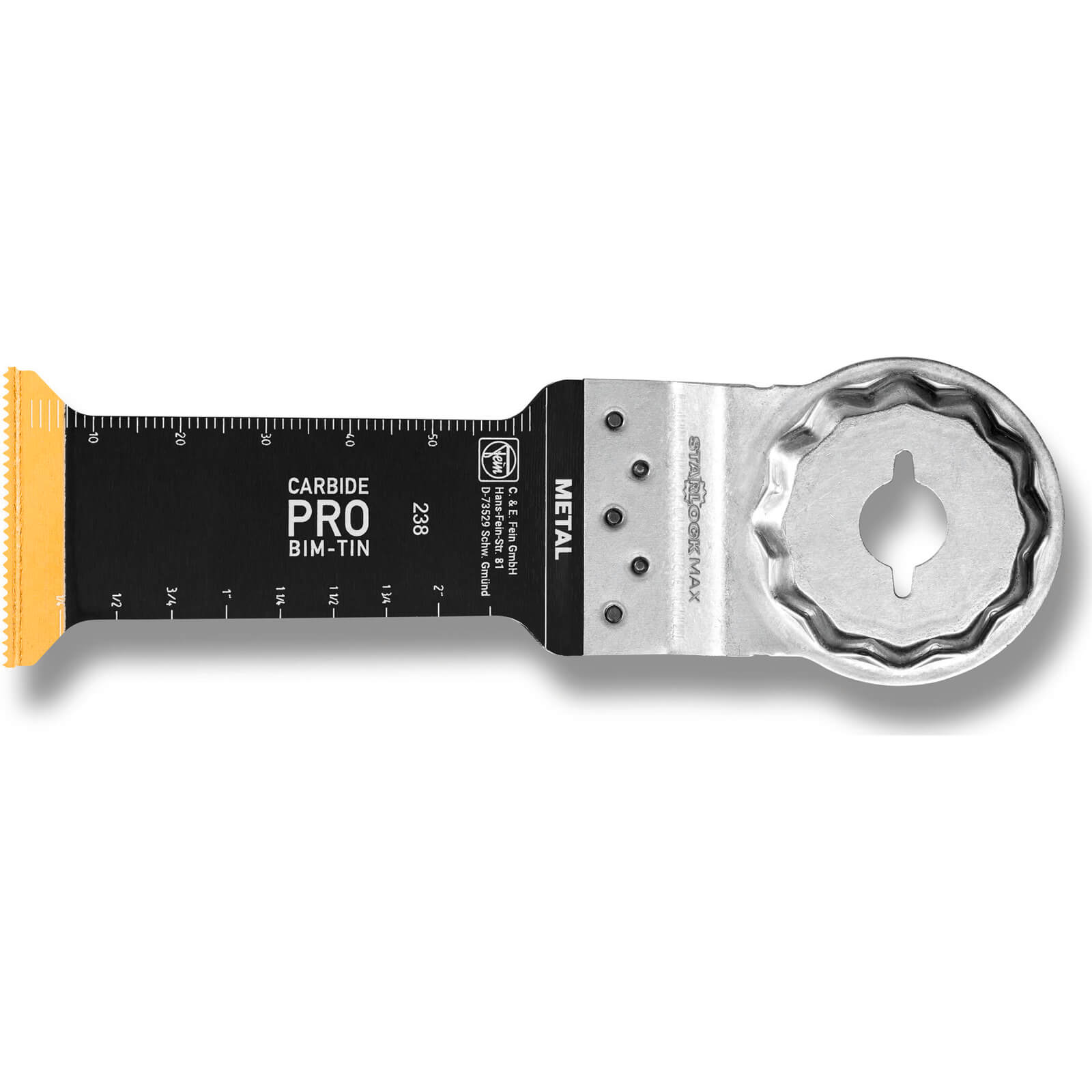 Image of Fein E-Cut Carbide Pro Starlock Max Oscillating Multi Tool Plunge Saw Blade 32mm Pack of 3