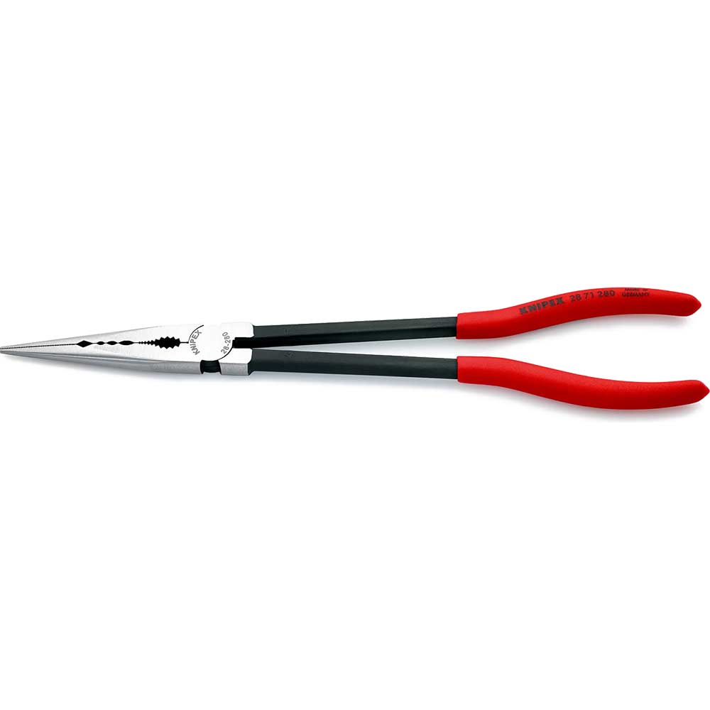 Image of Knipex 28 71 Long Reach Needle Nose Pliers 280mm