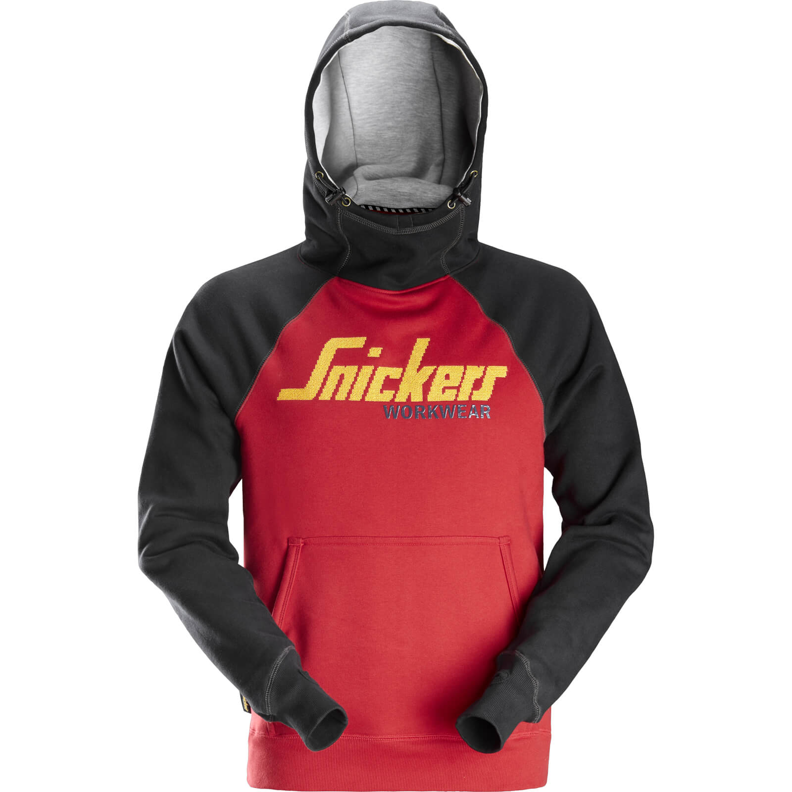 Image of Snickers 2889 Logo Sweatshirt Hoodie Red / Black XL
