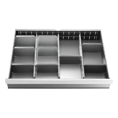 Image of Facom 27 Partition Steel Divider for 75mm Wall Chests and Cabinets