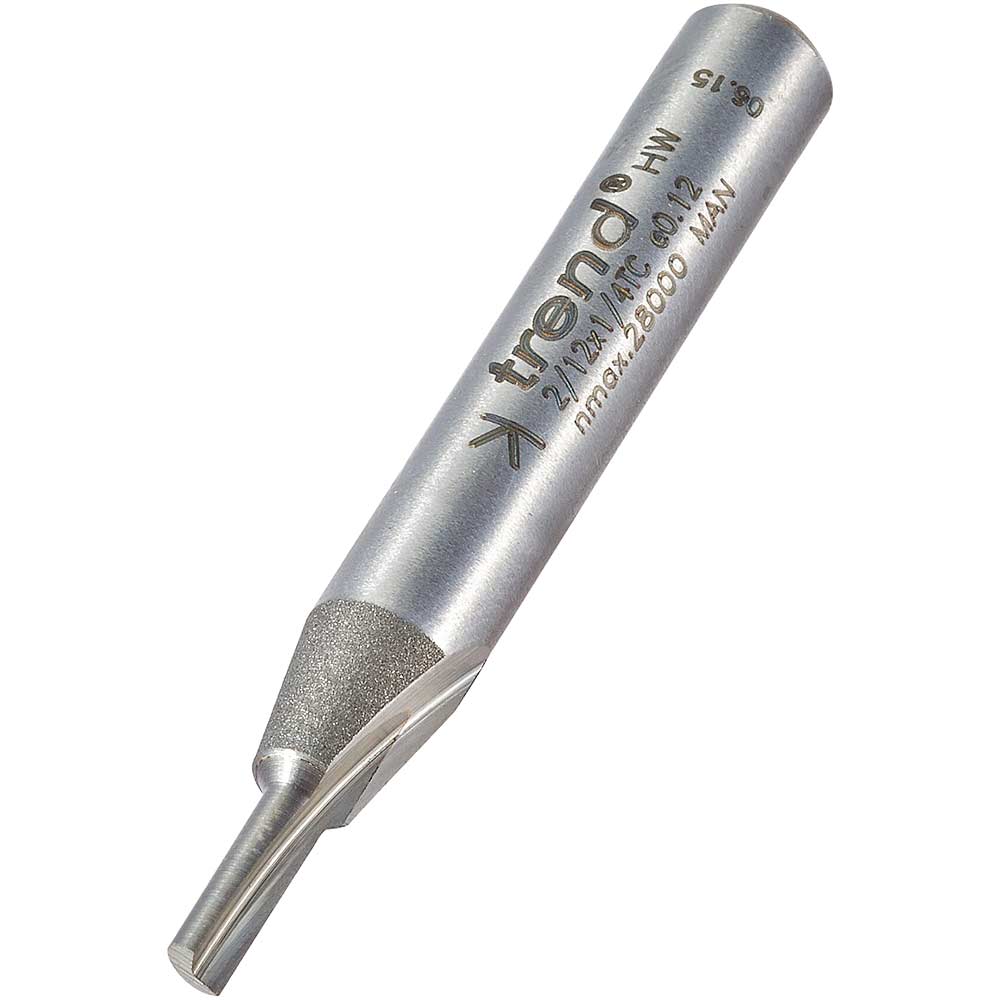Trend Eccentric Single Flute Router Cutter 2.7mm 8mm 1/4