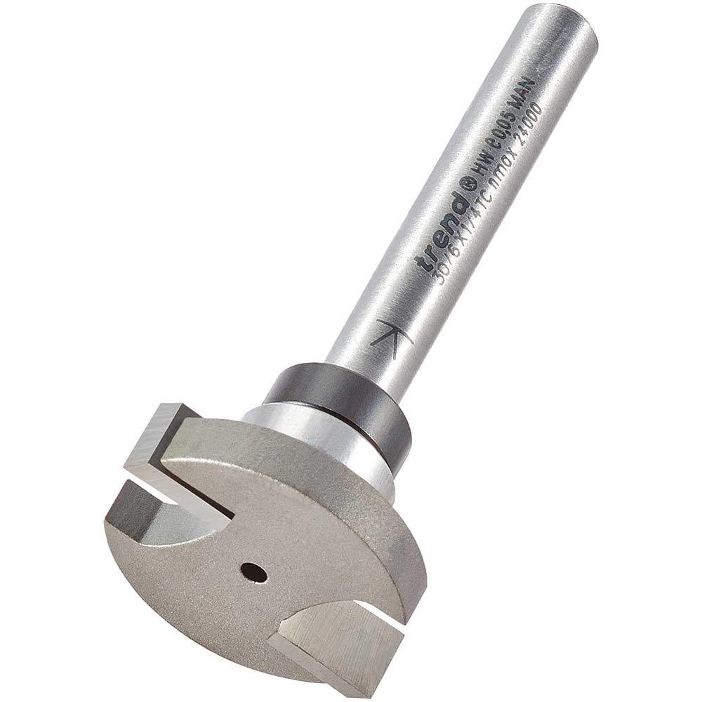 Image of Trend Undercut Router Cutter 25.4mm 6.3mm 1/4"