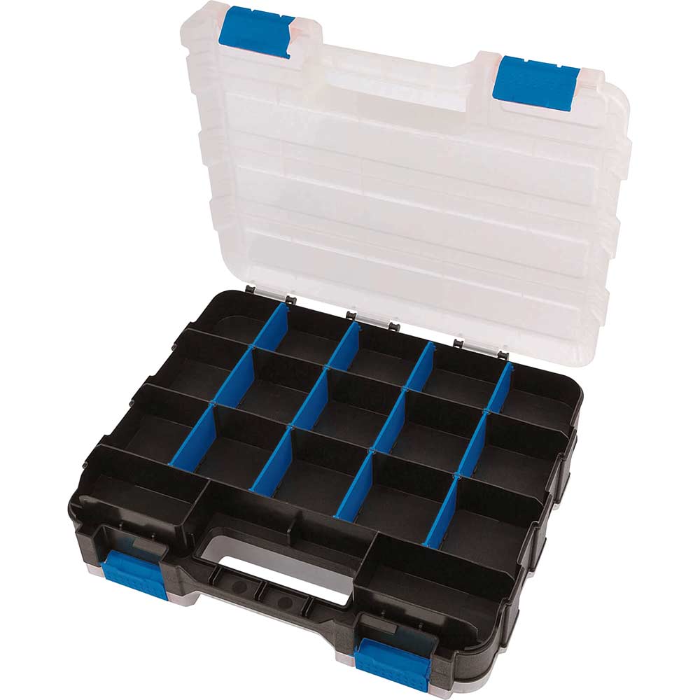 Image of Draper 15 Compartment Double Sided Plastic Organiser