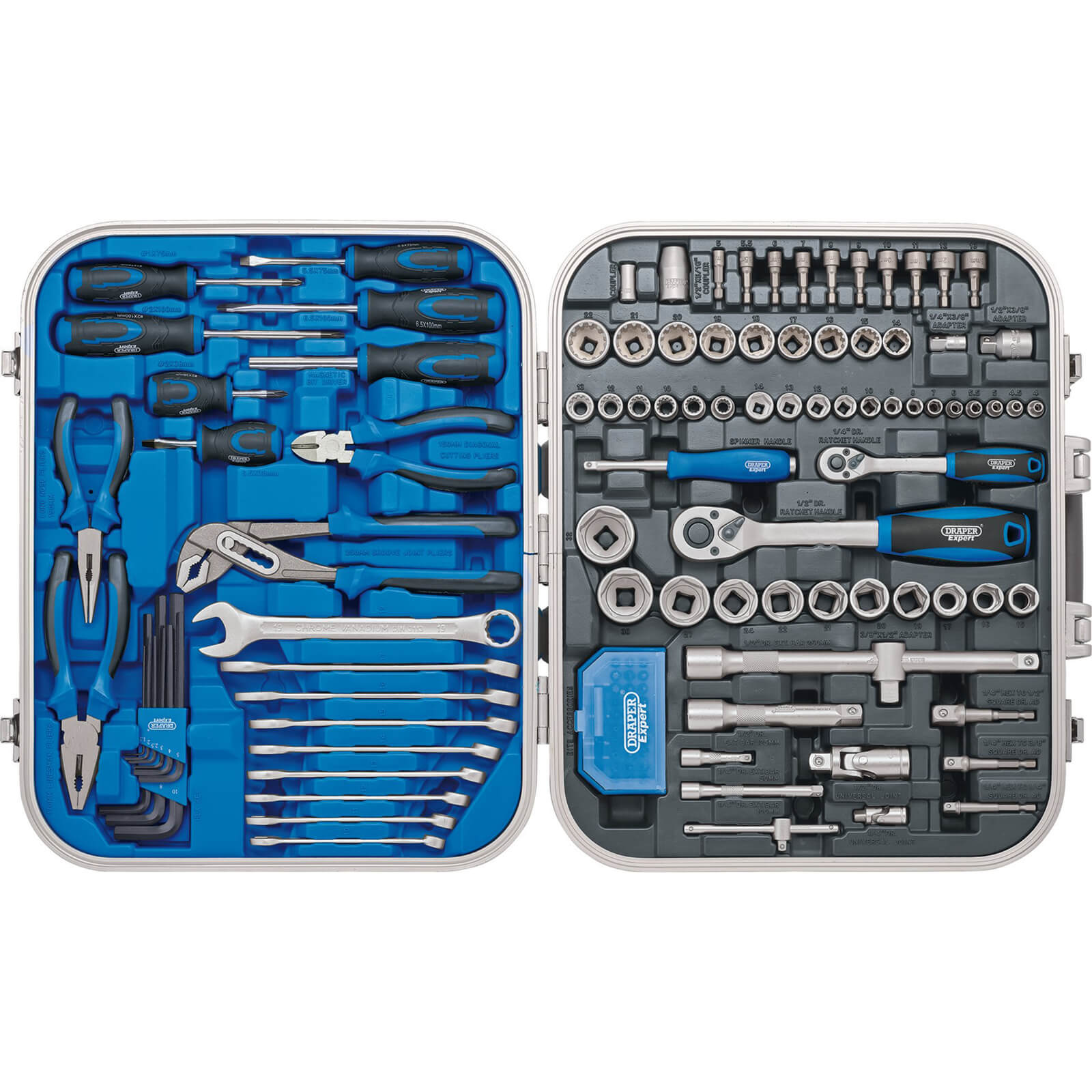 Image of Draper 127 Piece Mechanics Service Tool Kit