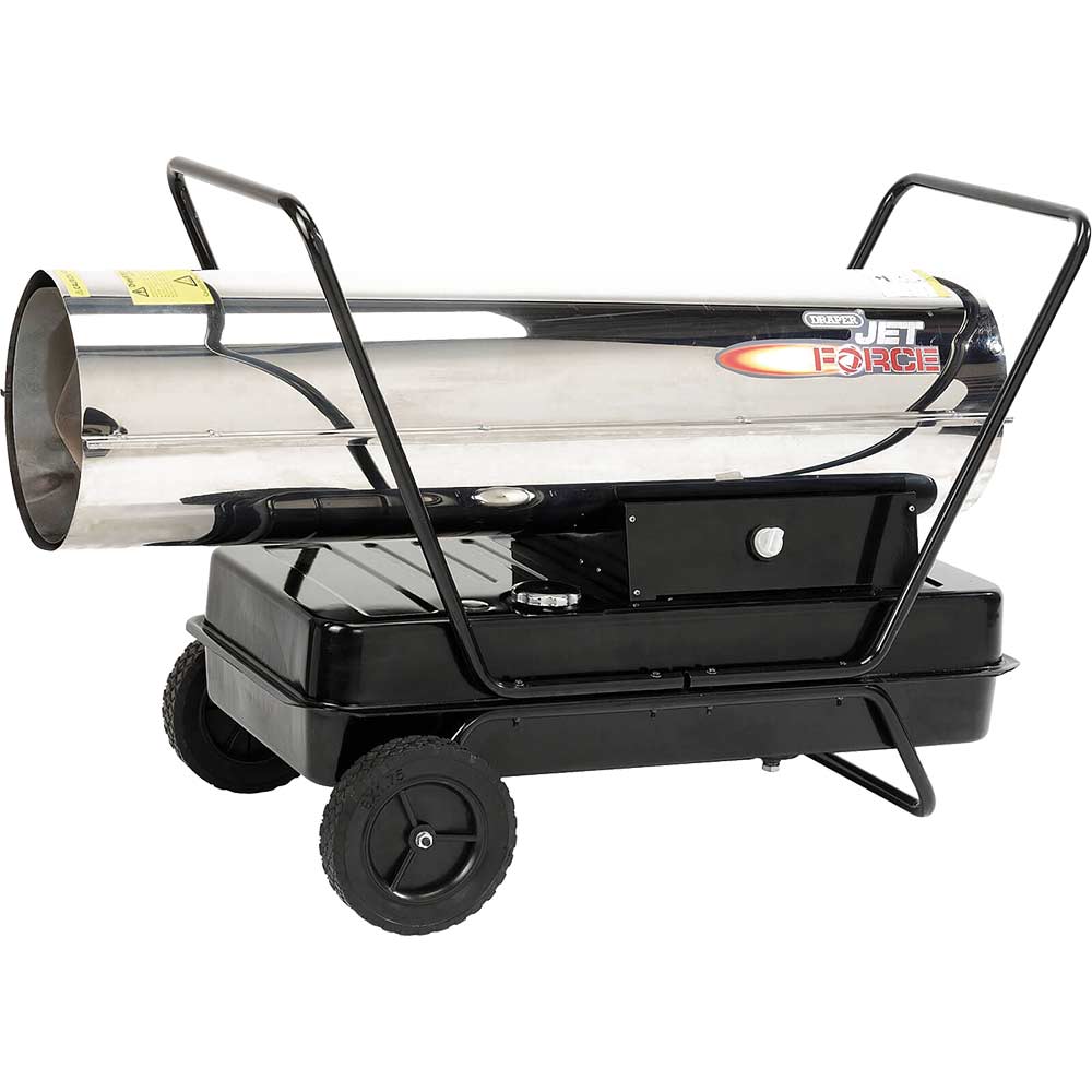 Draper DSH172-SSD Stainless Steel Diesel and Paraffin Space Heater ...