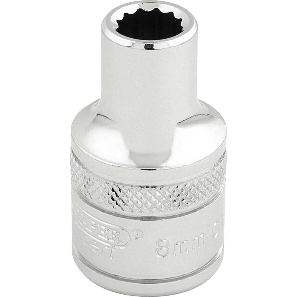 Photos - Bits / Sockets Draper 1/2" Drive Hi Torq Bi Hexagon Socket Metric 1/2" 8mm H-MM/B 