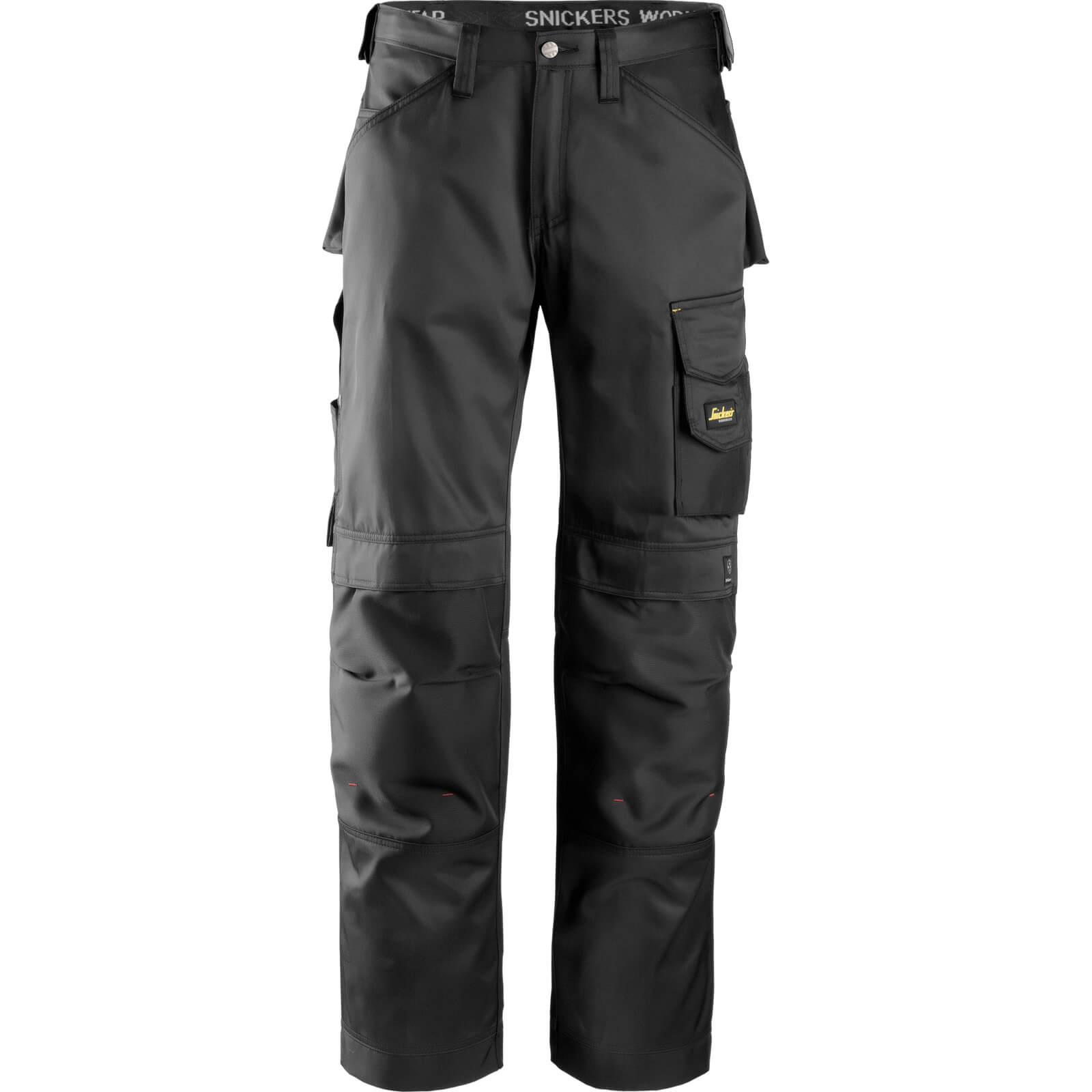 Image of Snickers 3312 Mens DuraTwill Work Trousers Black 31" 35"