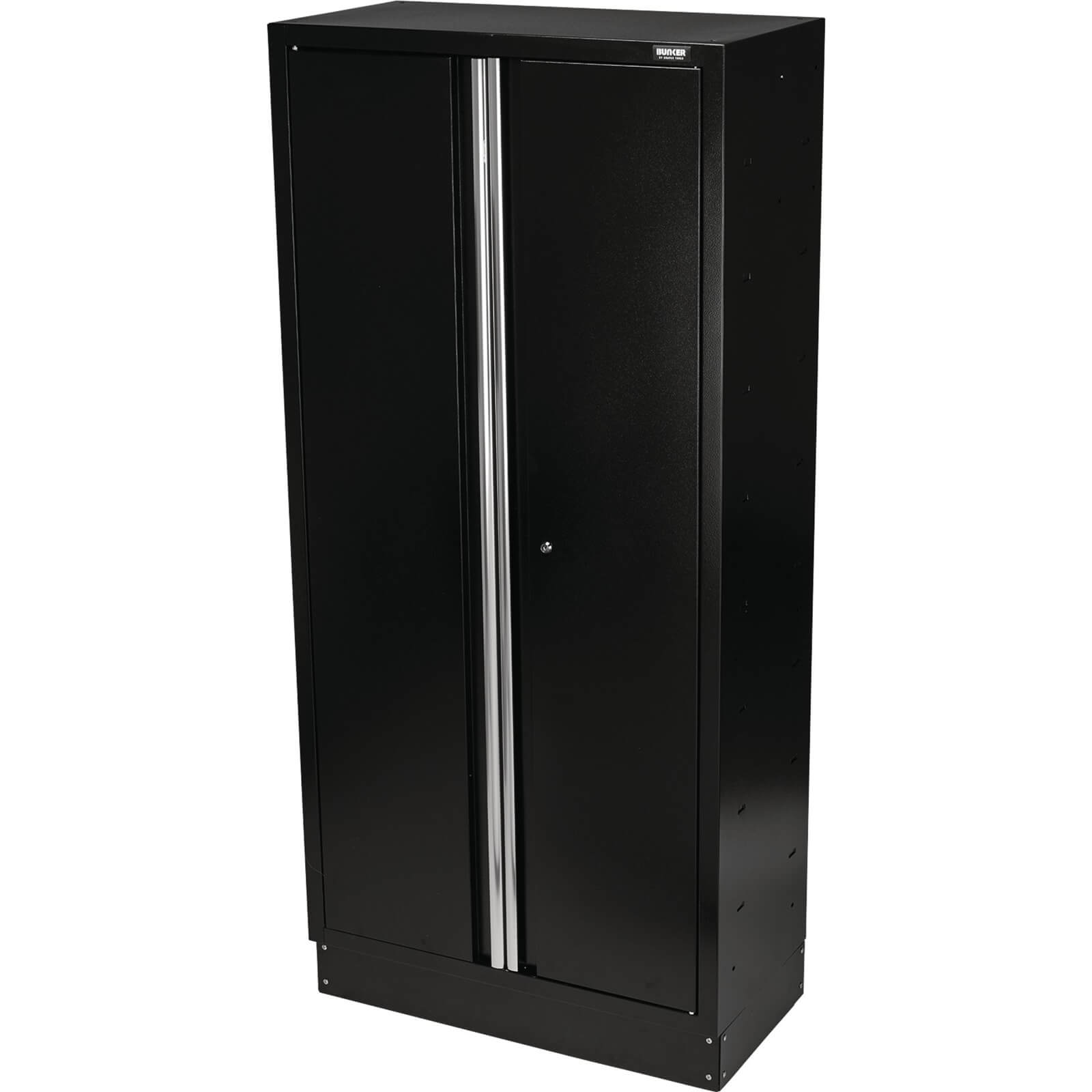 Image of Draper Bunker Modular Tall 2 Door Floor Cabinet Black