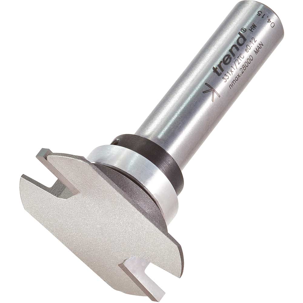 Image of Trend Aquamac 63 Cutter Aquatex P6 Recess Router Cutter 41.3mm 4.8mm 1/2"