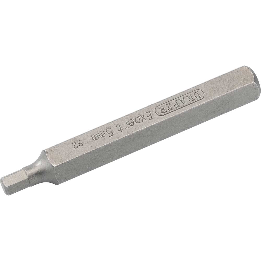 Draper Expert Hexagon 10mm Shank Insert Bits 5mm 75mm Pack of 1